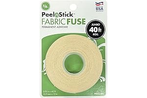 HeatnBond Fuse Fabric Rolls 5/8" x40ft Heat Adhesive