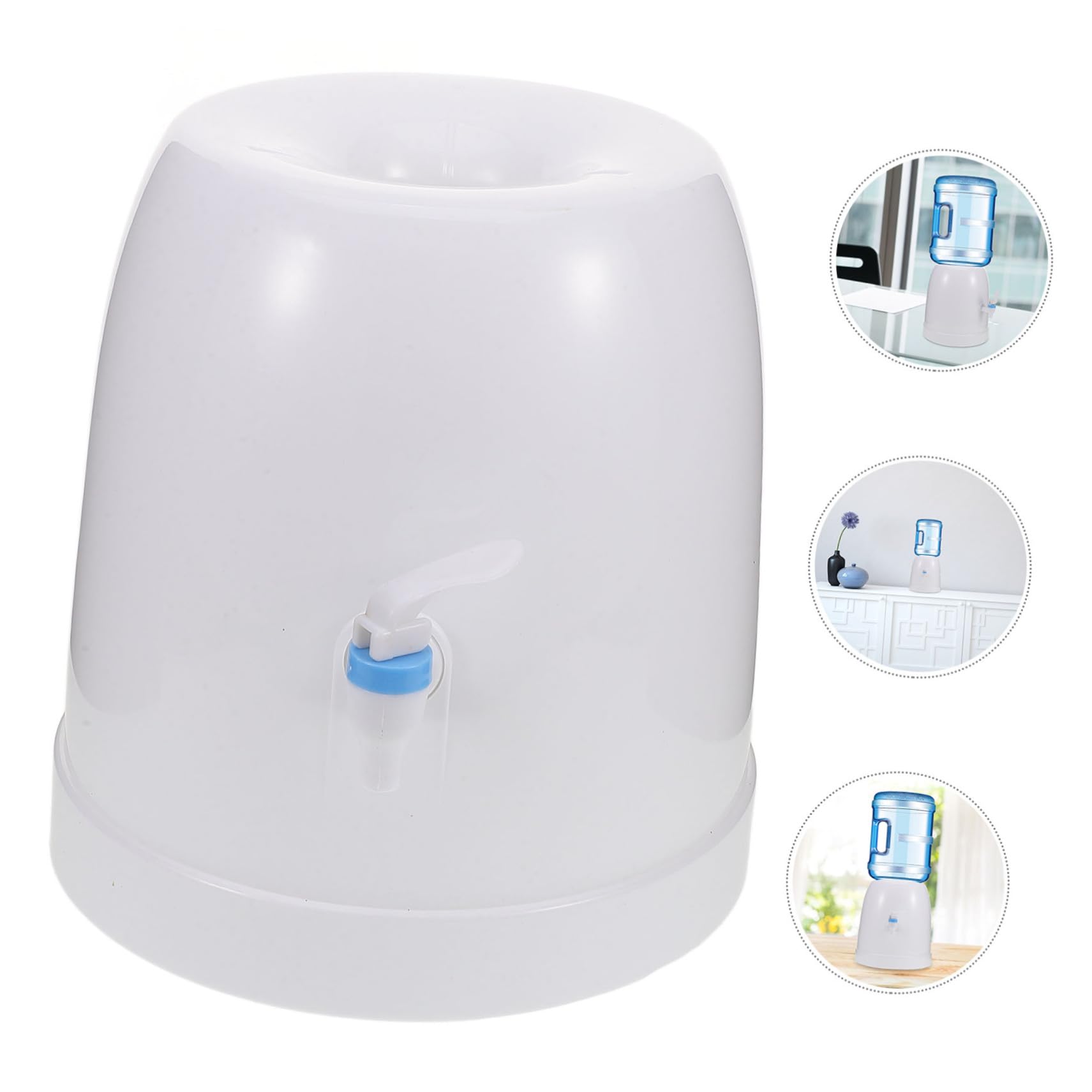 Mini Dispensador de Agua de Escritorio Blanco para Encimera