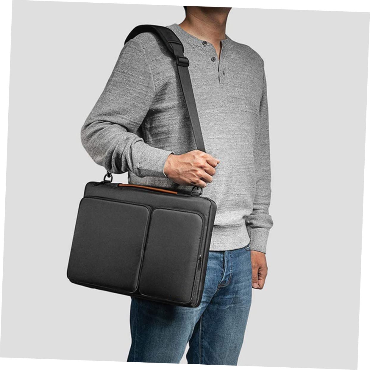 jojofuny 2 Pezzi Cinghia Per Borsa Regolabile Per Borsa Da Golf Con Computer Fibbia Universale Per Tracolla