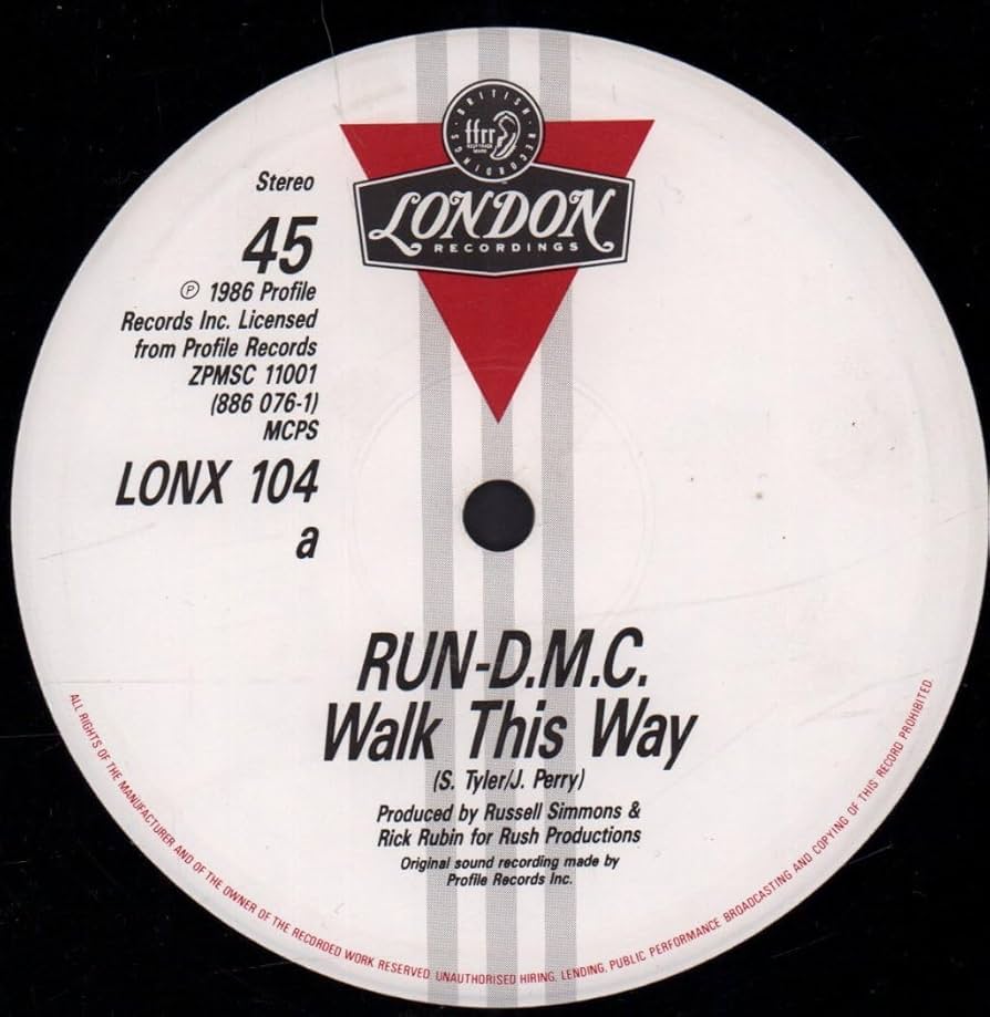 Walk This Way [VINYL] by Run-DMC: Amazon.co.uk: CDs & Vinyl