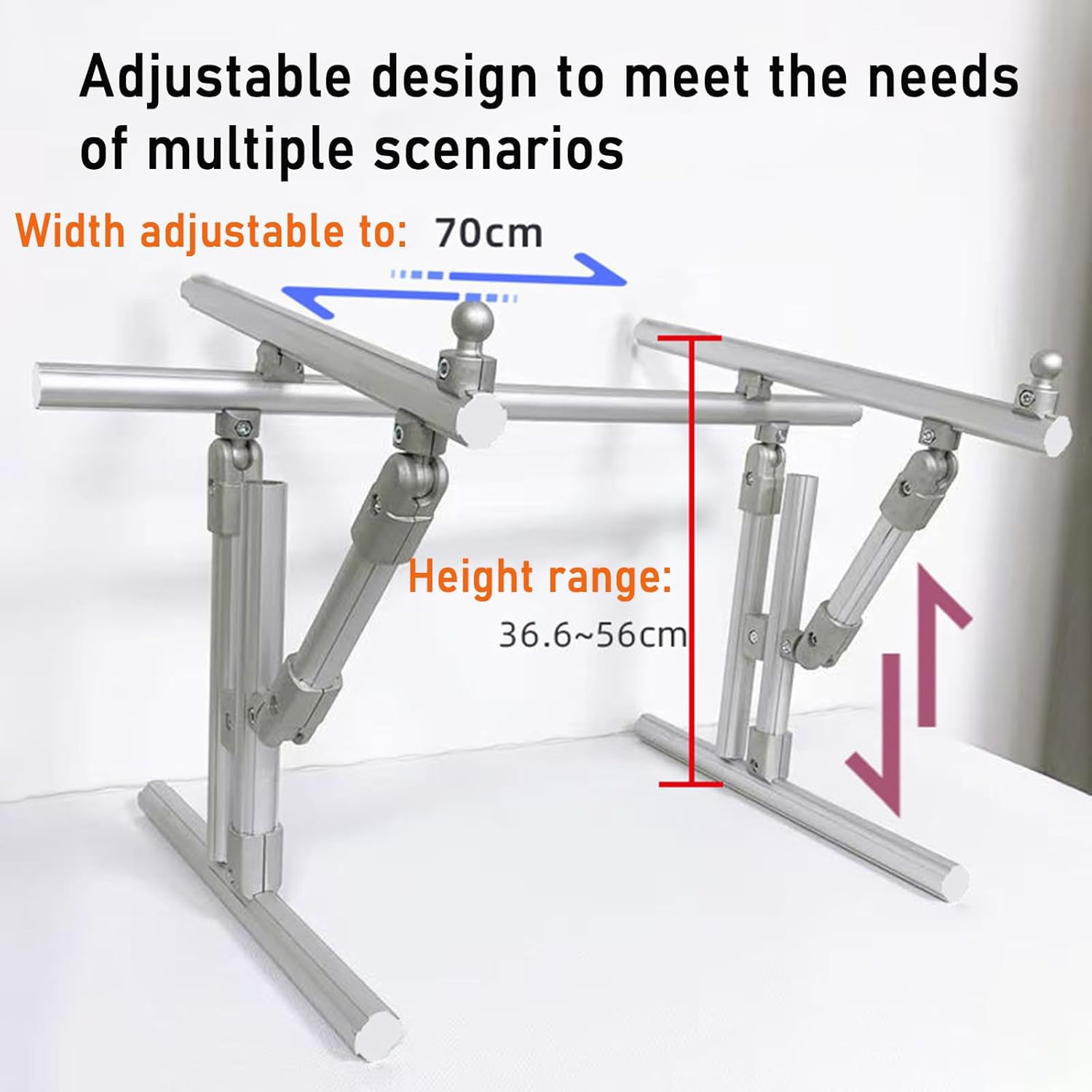 Este Soporte Ajustable para Bastidor de Bordado con articulación giratoria Universal es Ideal para Costura y Bordado.