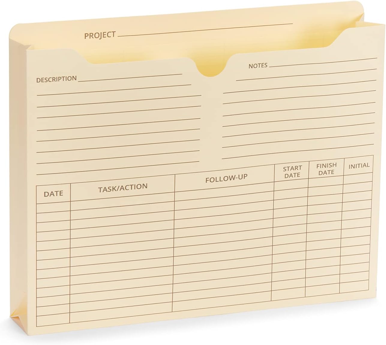 Amazon.com : Supreme School Supply Student Cumulative Record Folders ...