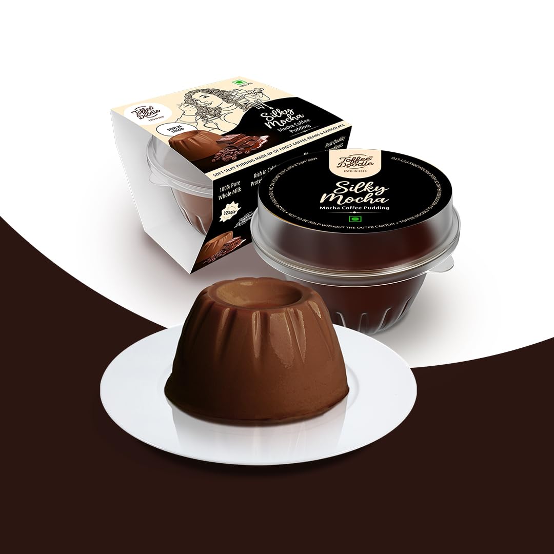 Pudding | Mocha Chocolate Pudding | Premium Dessert | Box of 8 |