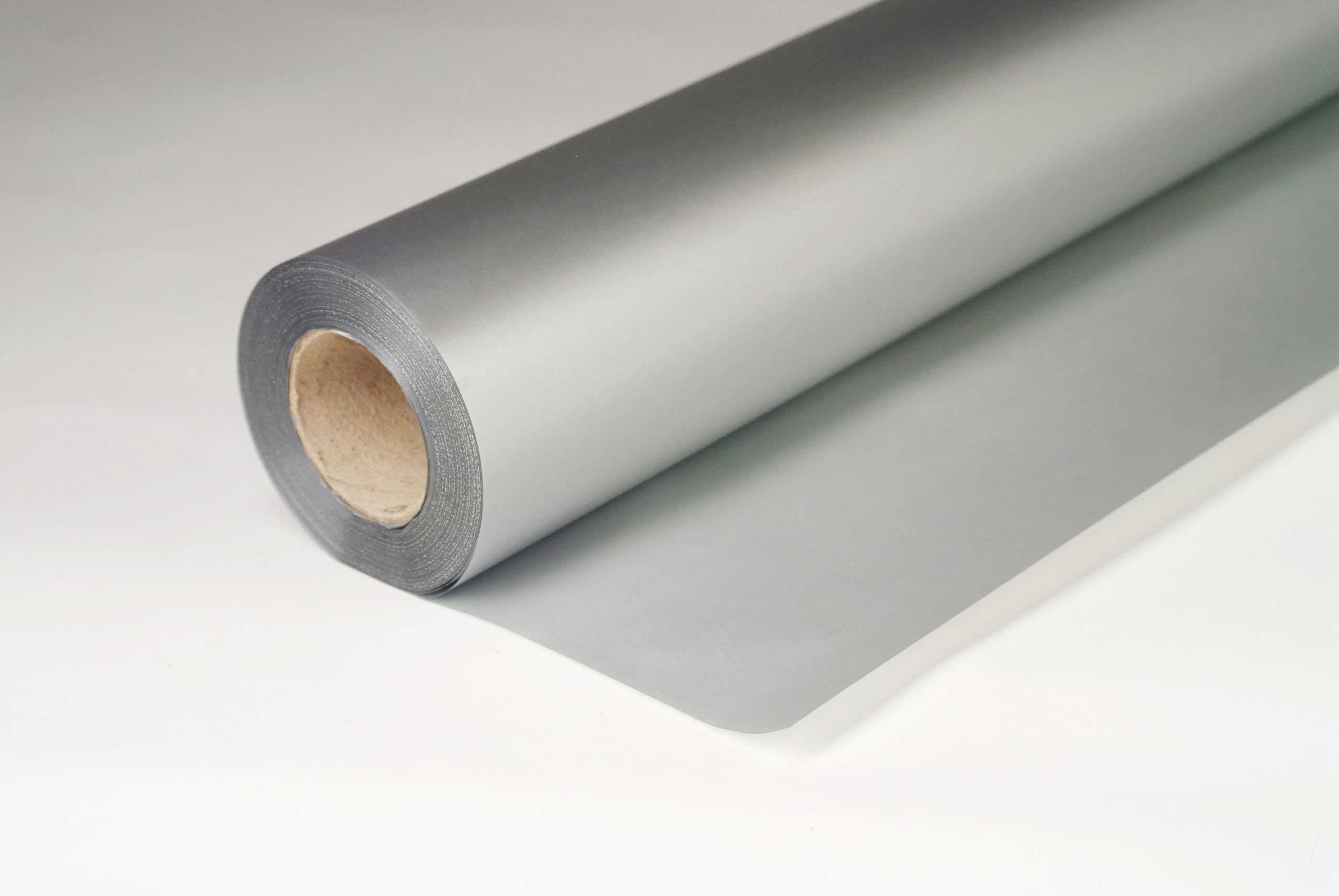 Cellophane Wrap Hamper Florist Film - 800mm Wide x 60m Long - 1 Roll - Silver | Wrapping Paper & Gift Wrap for Bouquets, Baskets & Hampers – Supplied On a Cardboard Core