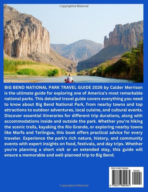 BIG BEND NATIONAL PARK TRAVEL GUIDE 2026: Nearby Towns, Top Attractions & Landmarks, Accommodation Guide, Itineraries, Outdoor Adventures & Nature, ... & Community Events. (Enjoyable Vacation) - Image 2