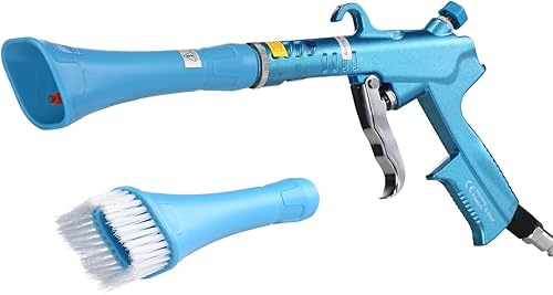 Pistola de limpieza de coche de alta presión para detalles de automóviles Pistola de soplado de aire de tornado interior para detallar el automóvil,