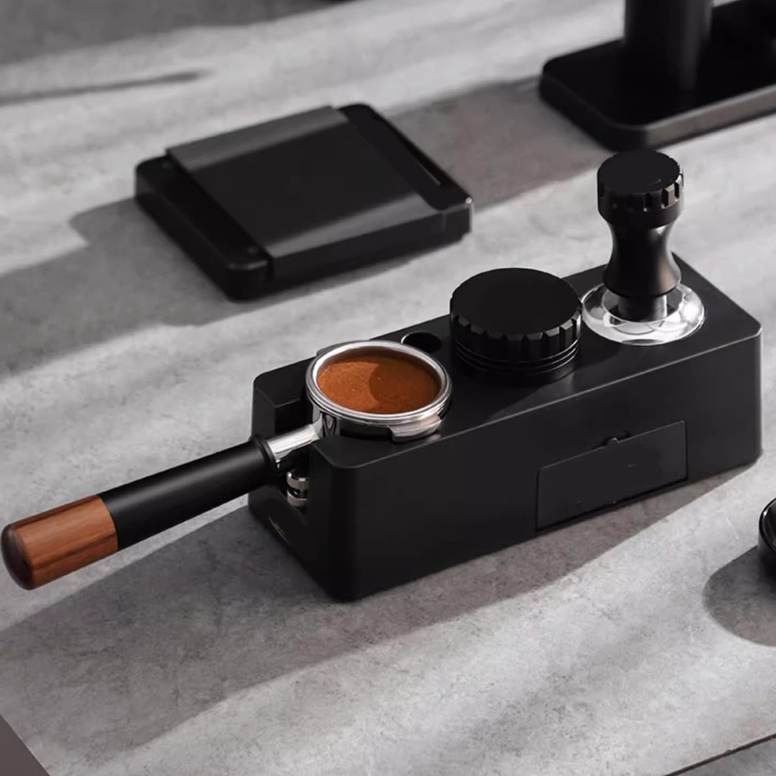 Edelstahl Bodenloser Portafilter Espresso Maschinenfilterhalter Professionelles Kaffeezubehör Werkzeug Edelstahl