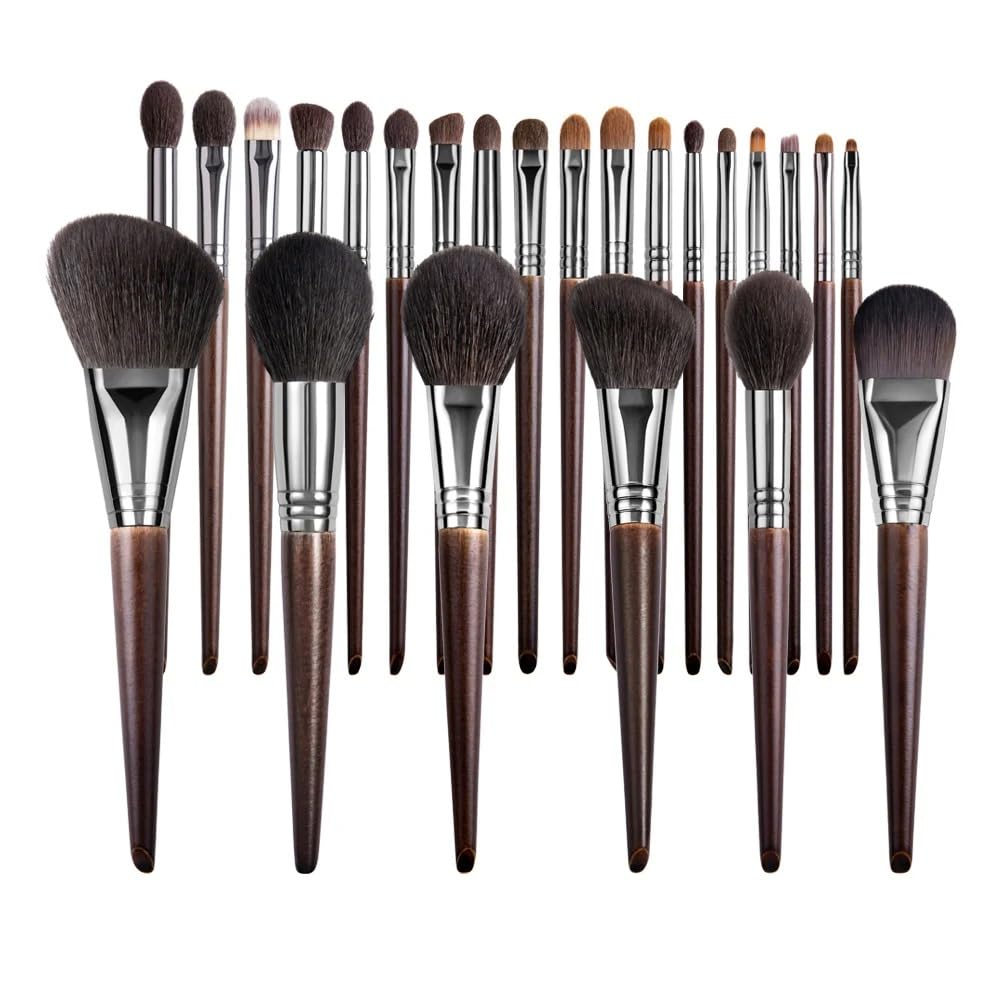 Naturale Capra Capelli Trucco Pennelli Set Professionale Kit brocha maquillaje pedzle do makijazu miscelazione sbavatura pennello shader