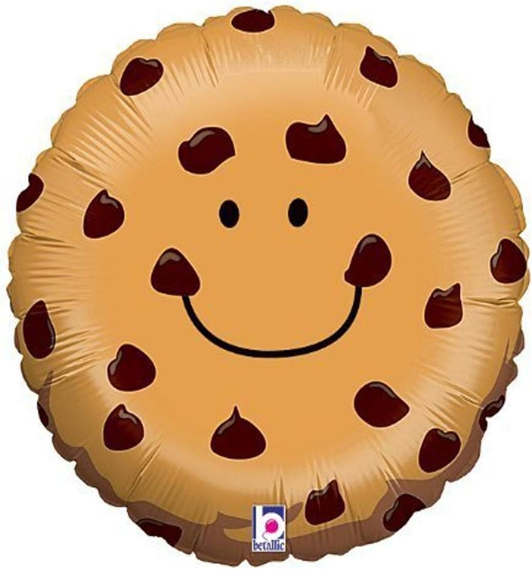 Adorable Chocolate Chip Cookie 21" Mylar Balloon