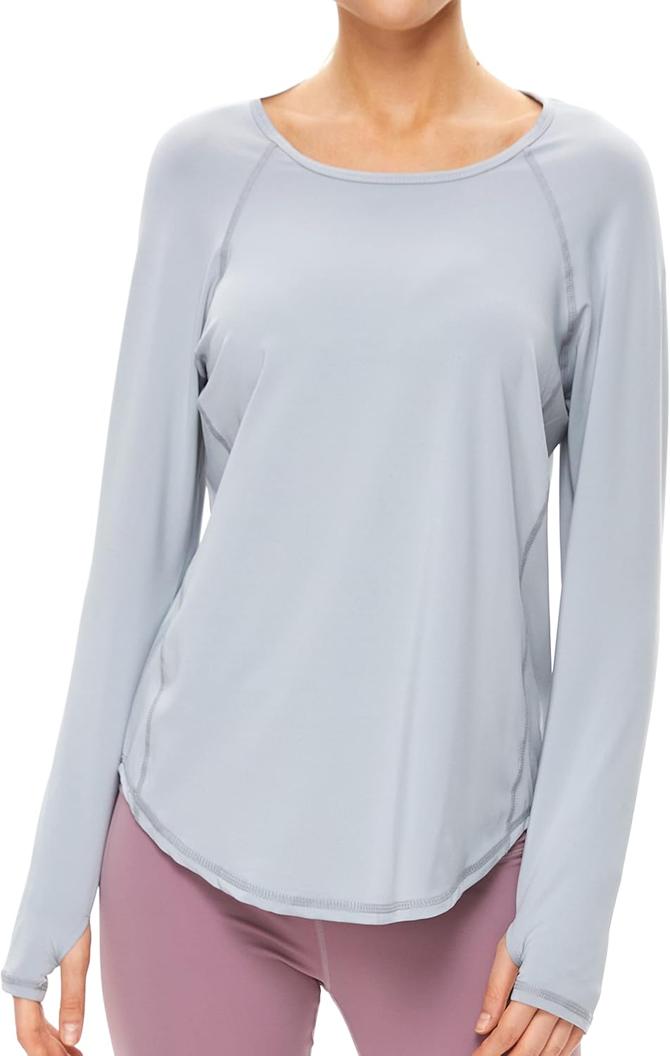 Long sleeve summer workout shirts Clearance