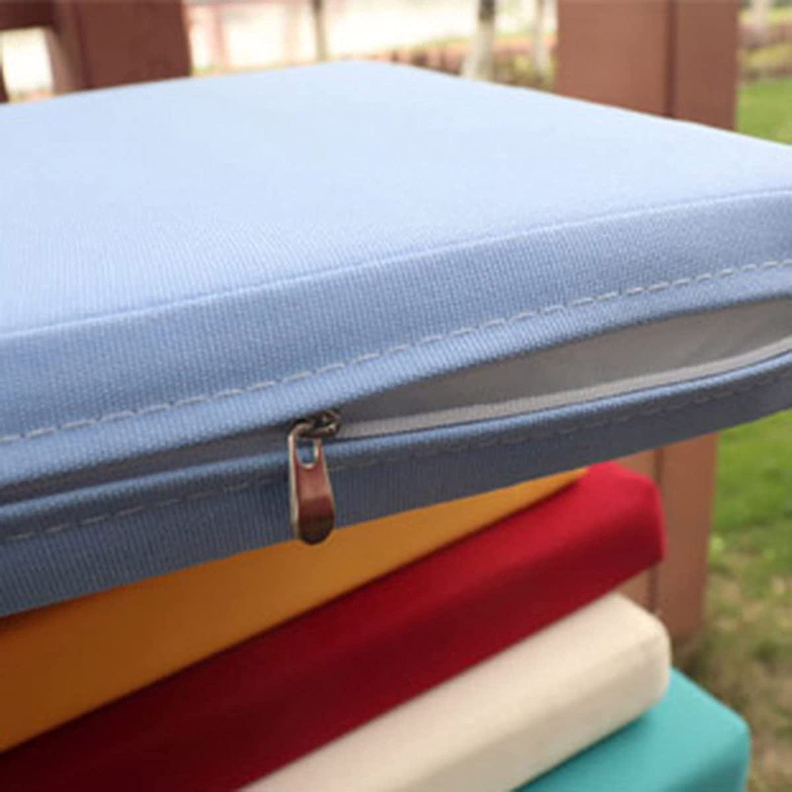 Cuscino impermeabile per divano a 2/3 posti, spessore 180 x 45 cm, per interni ed esterni, colore viola, per casa e giardino