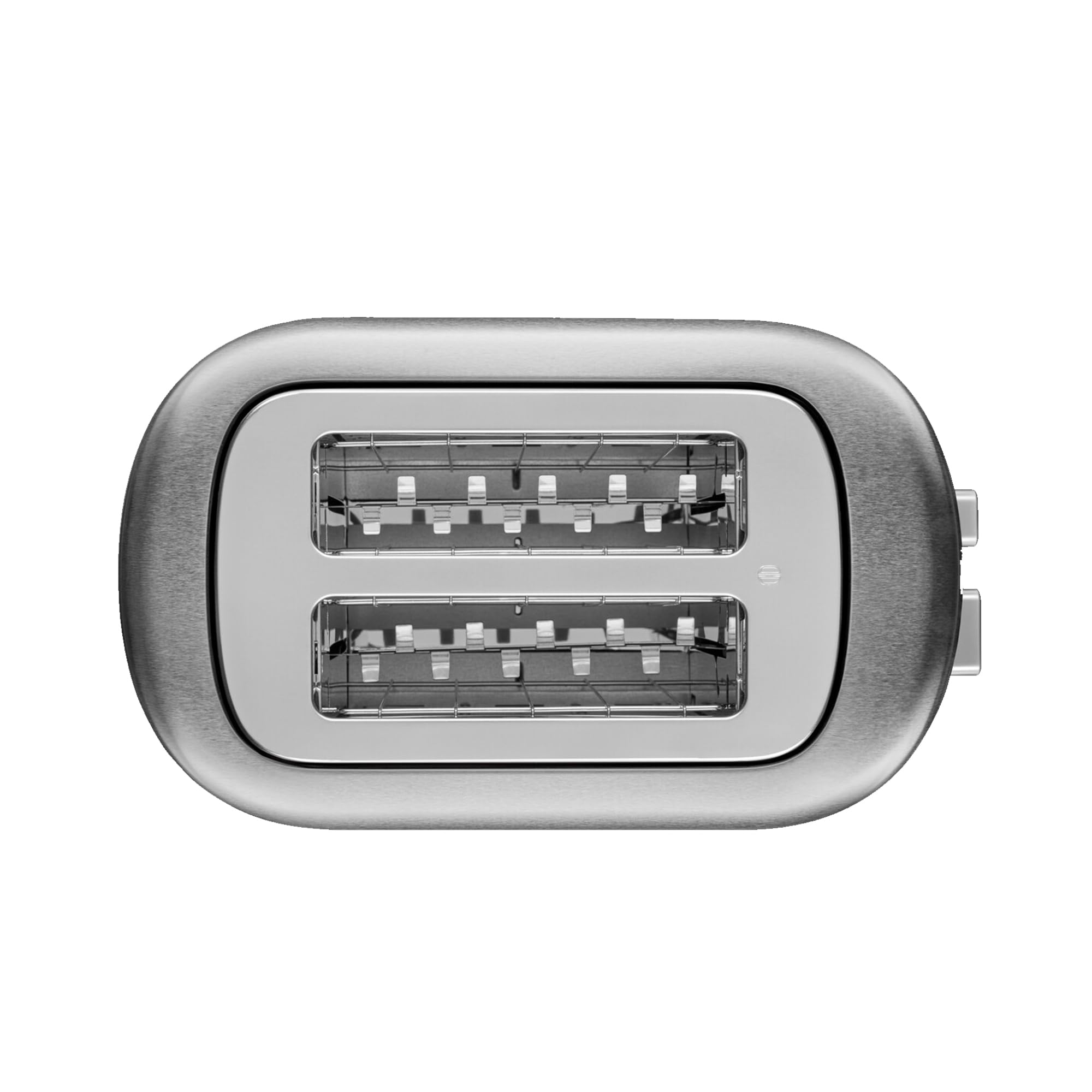 KitchenAid Tostapane 2 Fette, Fessure Extra-Larghe per Pane Artigianale & Bagel, 7 Livelli di Doratura, Funzioni Bagel/Scongela/Riscalda, Leva Sollevamento, Scocca Metallo, Acciaio Inox