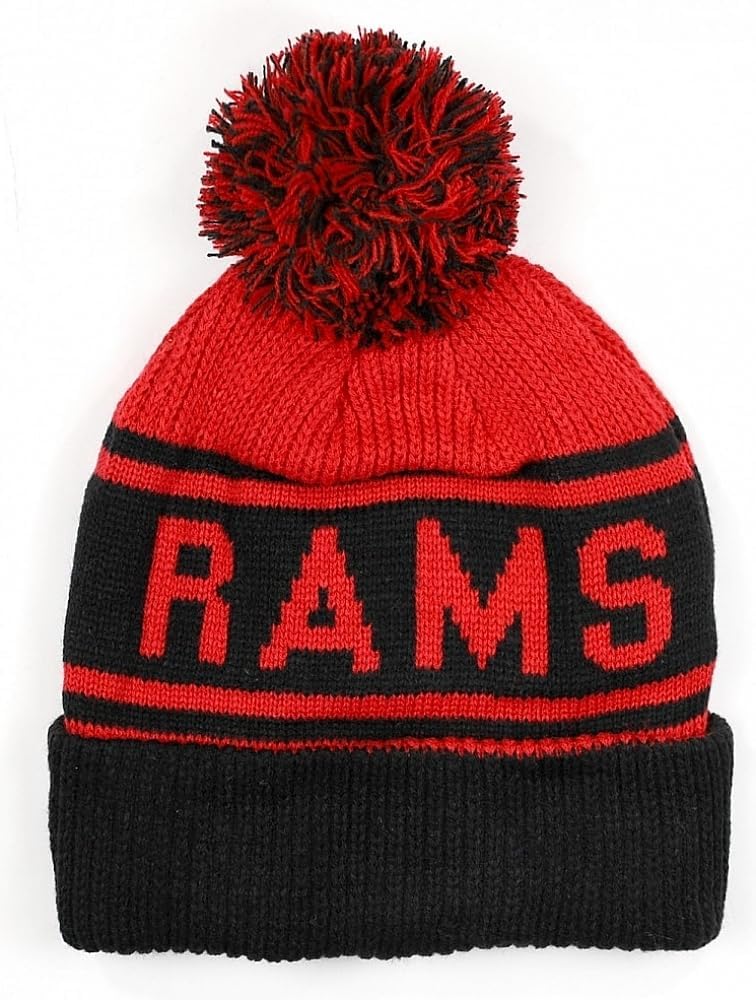 Big Boy Winston-Salem State Rams S246 Beanie with Ball [Black] - ID#137981