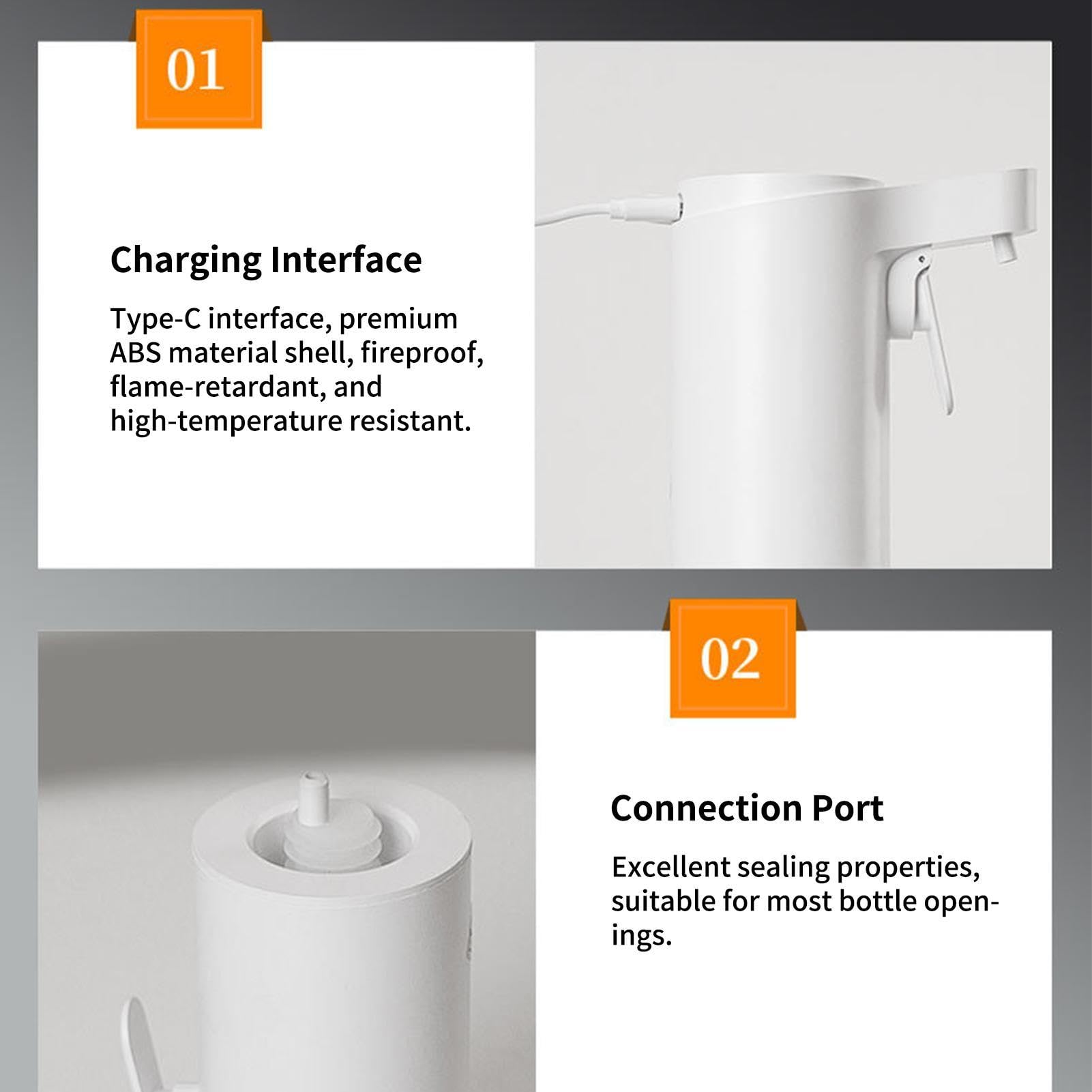 Générique Aérateur Et Verseur pour Vin Rechargeable 4 Modes Écran Tactile