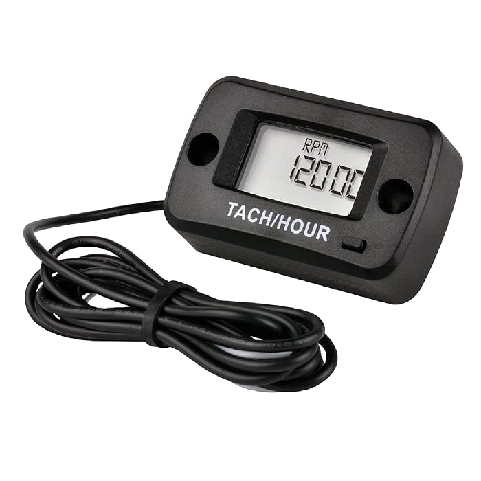 Buy Runleader Digital Self Powered Tach/Hour Meter,Maintenance Interval