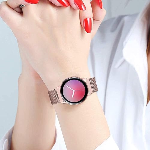 Miniatura 5 de Compatible con Samsung Galaxy Watch 3 1.772 inGalaxy Watch 1.811 inGear S3 FrontierClassic Band, correa de acero inoxidable de 0.866 pulgadas de