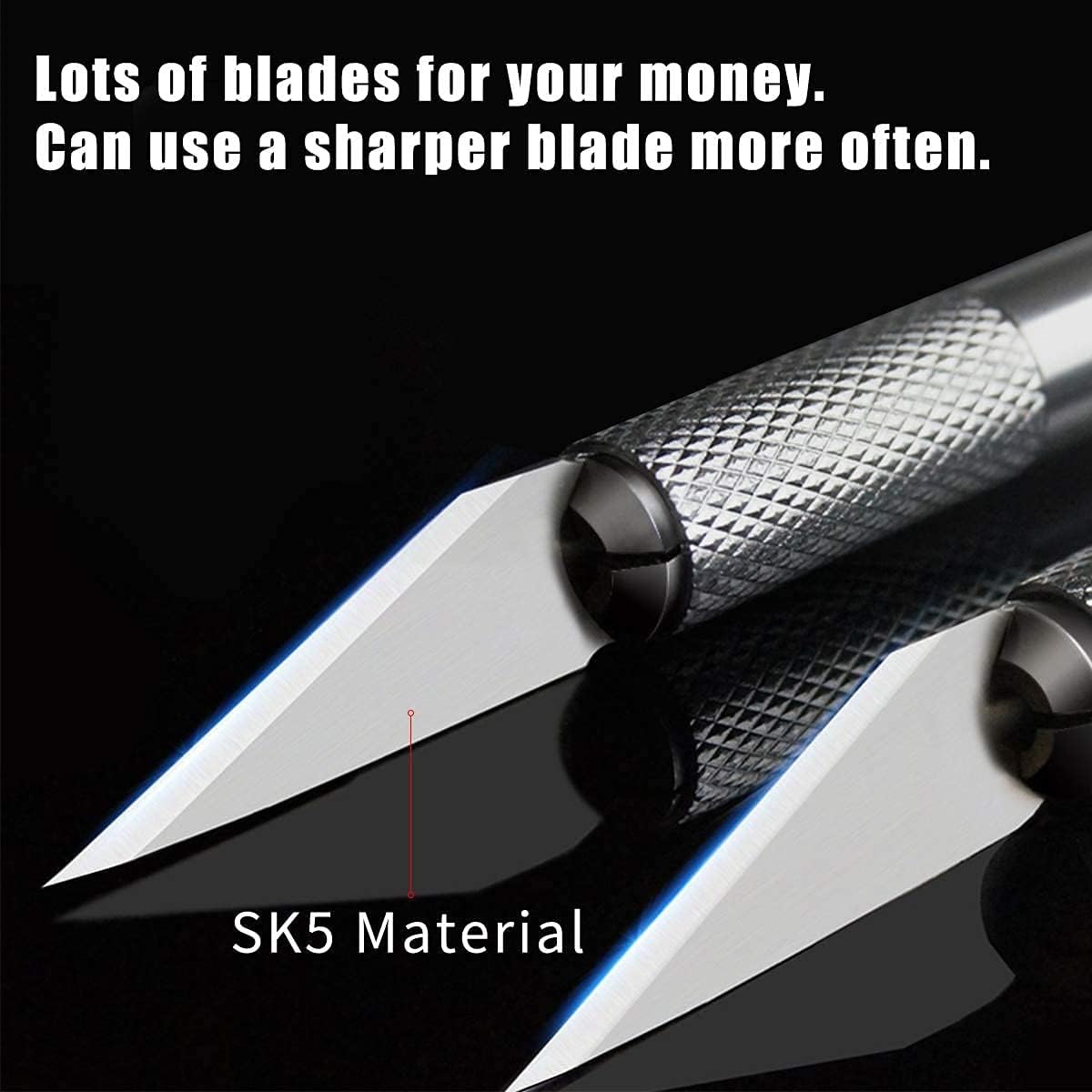 DIYSELF 150 PCS Hobby Knife Blades, High Carbon Steel #11 Refill Craft Art Blades Cutting Tool with Storage Case for Craft, Hobby, Scrapbooking, Stencil : Arts, Crafts & Sewing