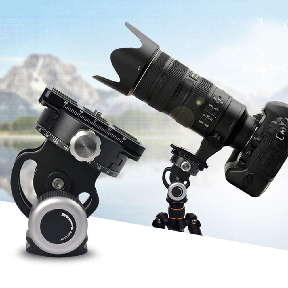 Testa Panoramica per Treppiede VH-10 di Alta qualità per la Fotografia Panoramica con Comoda Manopola per Fotografi Professionisti