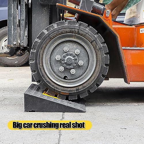 Rampa para Auto de Goma Negra Resistente Altura 3.5in miniatura 7