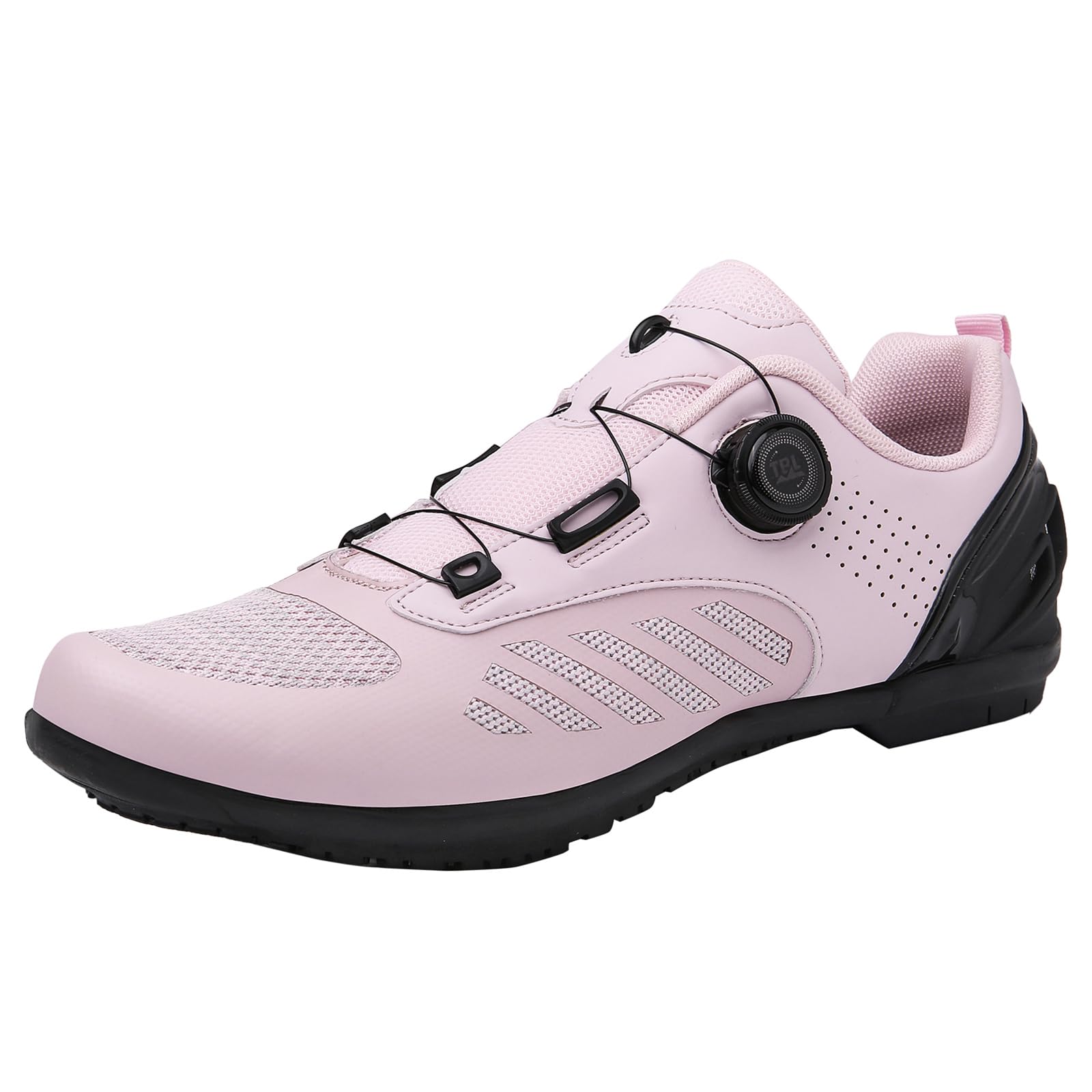 Scarpe da Ciclismo da Donna Scarpe da Mountain Bike da Strada Senza Blocco Pulsante Girevole Antiscivolo Leggere