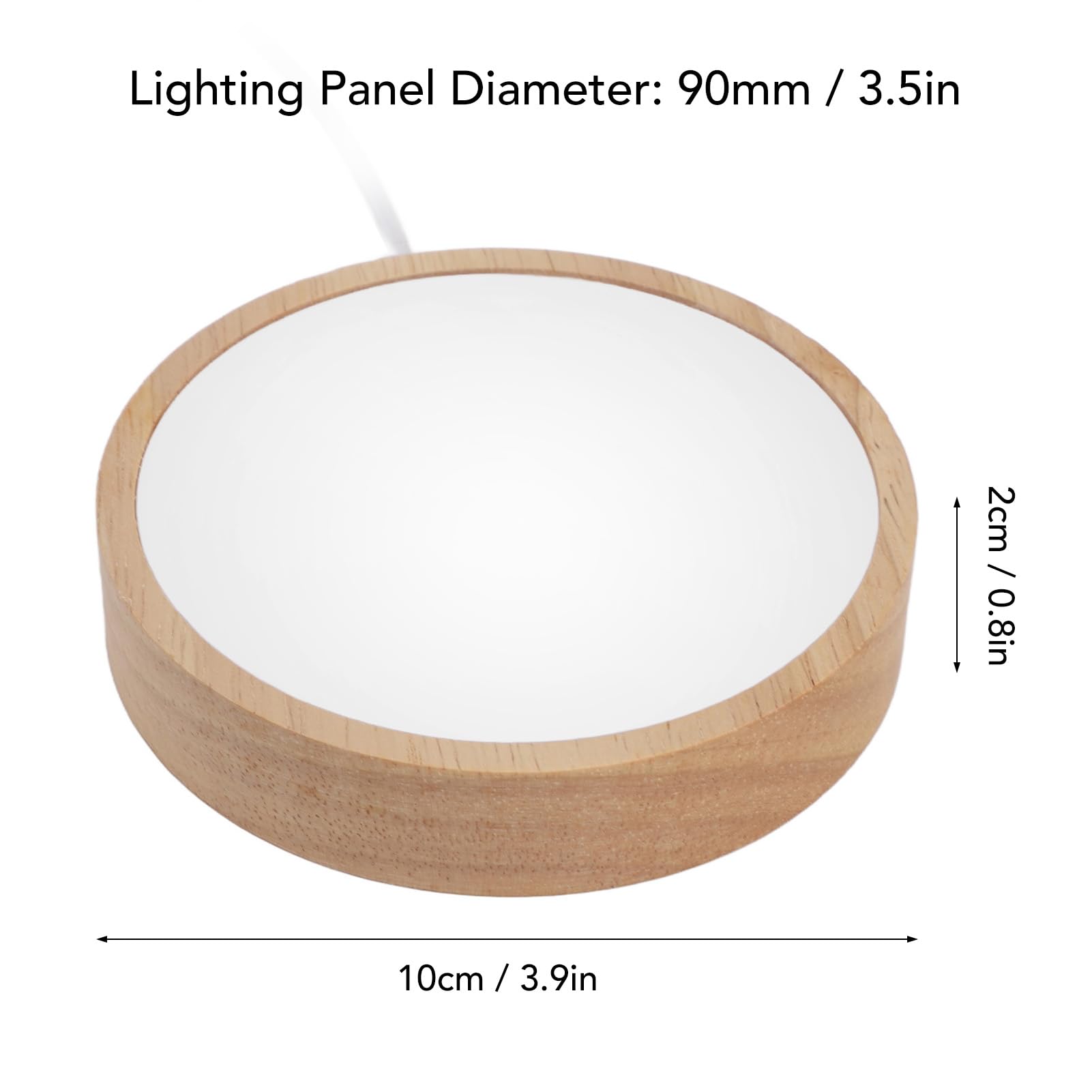 LED spot Saliceto rond draaibaar 4.000K wit