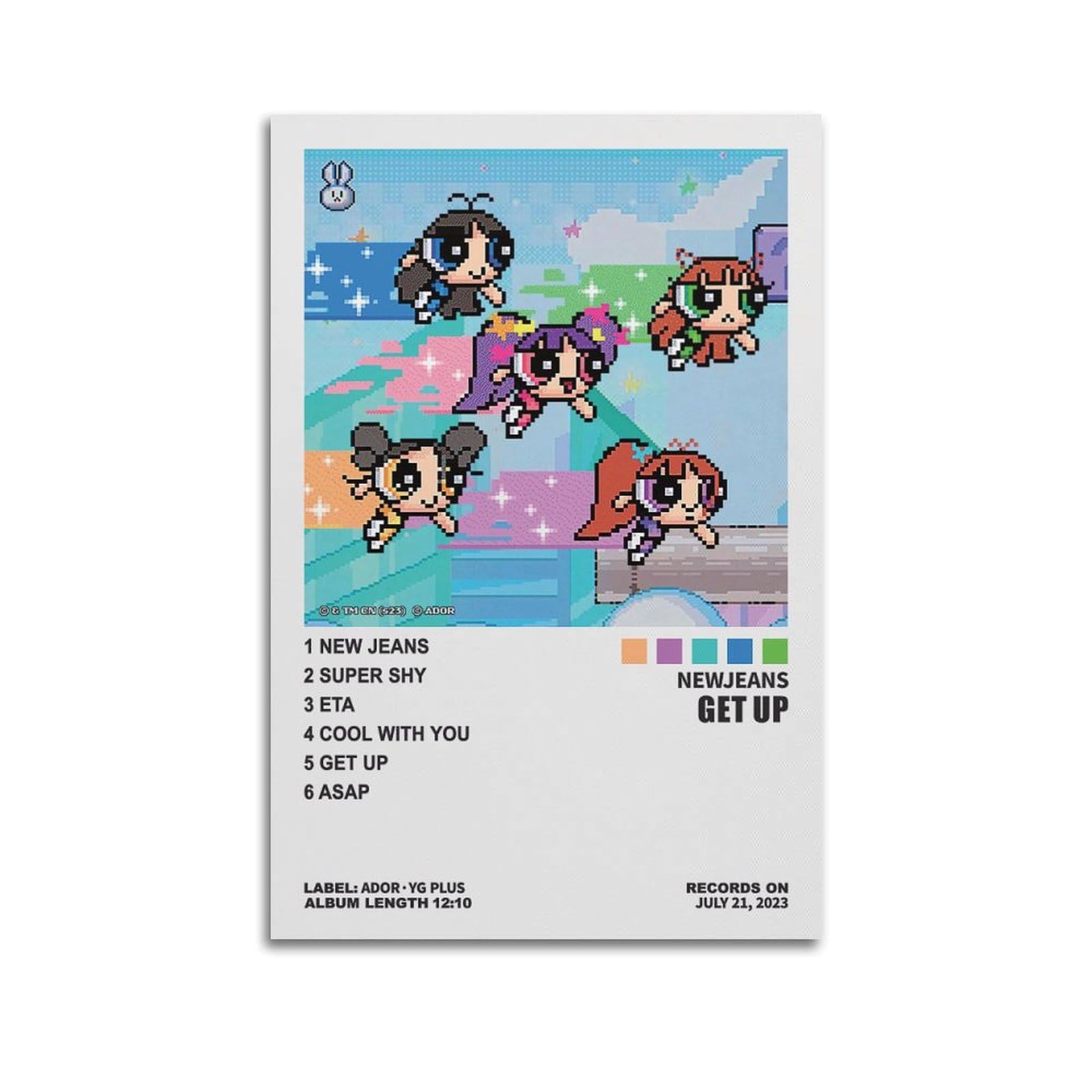 Amazon.co.jp: Wigonda アルバムカバーポスター NewJeans ポスター Get