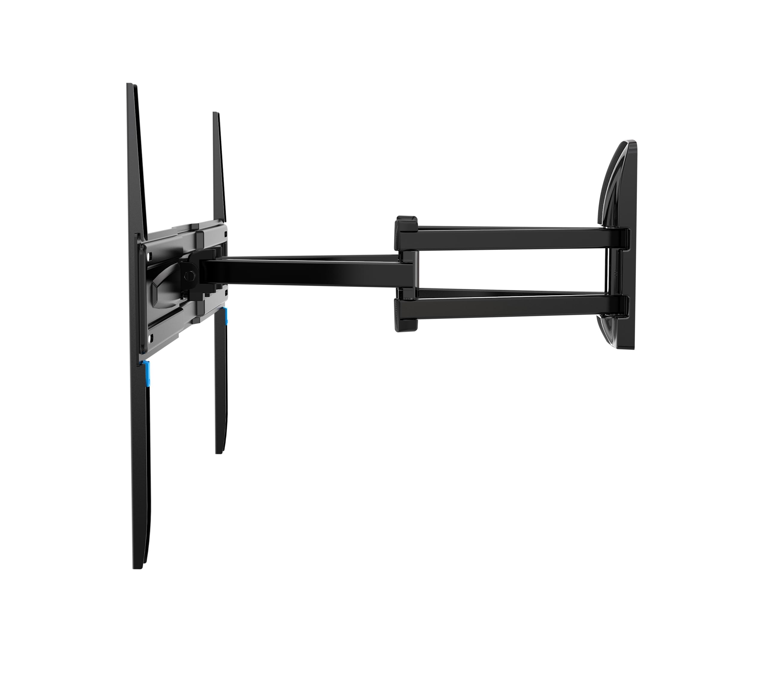 Meliconi Space System Dual Motion 600 Easy | Supporto TV Parete con Doppio Braccio Orientabile e Inclinabile, Staffa TV 40”-82”, VESA 300-400-600, Portata 45 kg, Estensibile, Made in Italy