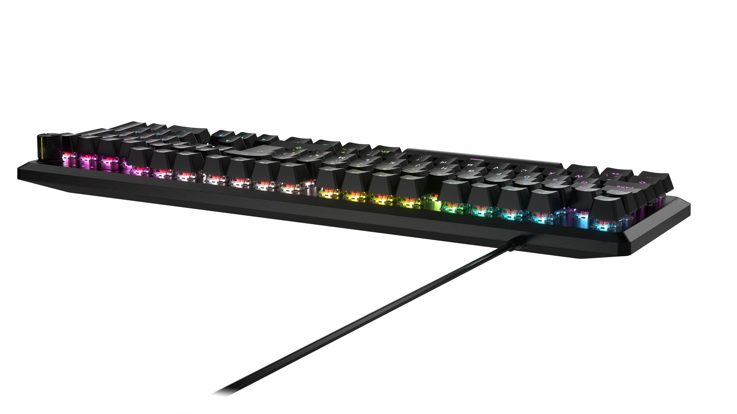 Corsair K70 RGB Core Mechanical Keyboard do gier - RGB LED Backlit - Corsair LineairRed - BE Azerty - Zwart (PC/Mac/Xbox/PlayStation)