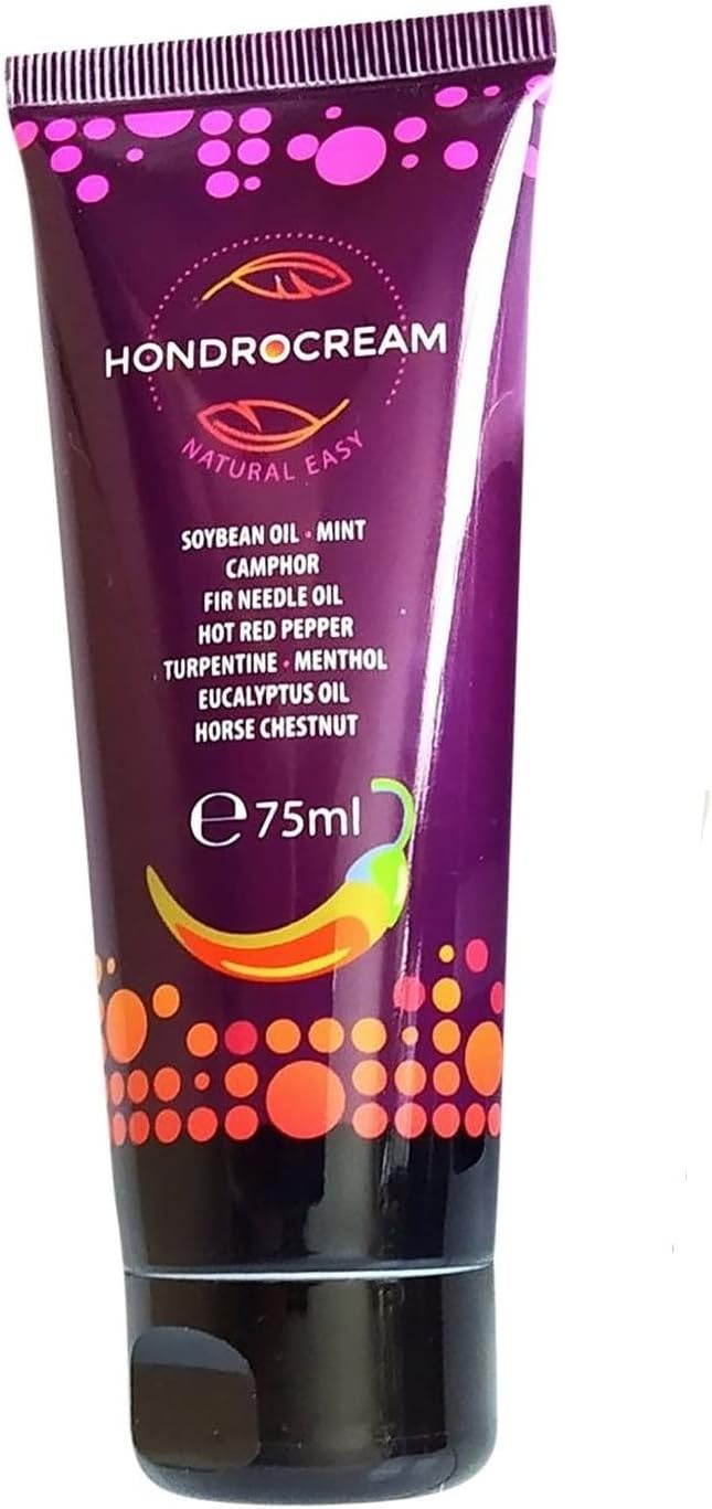 Russian 100% Natural Ingredients Hondrocream - Joints, Back, osteochondrosis, Arthrosis