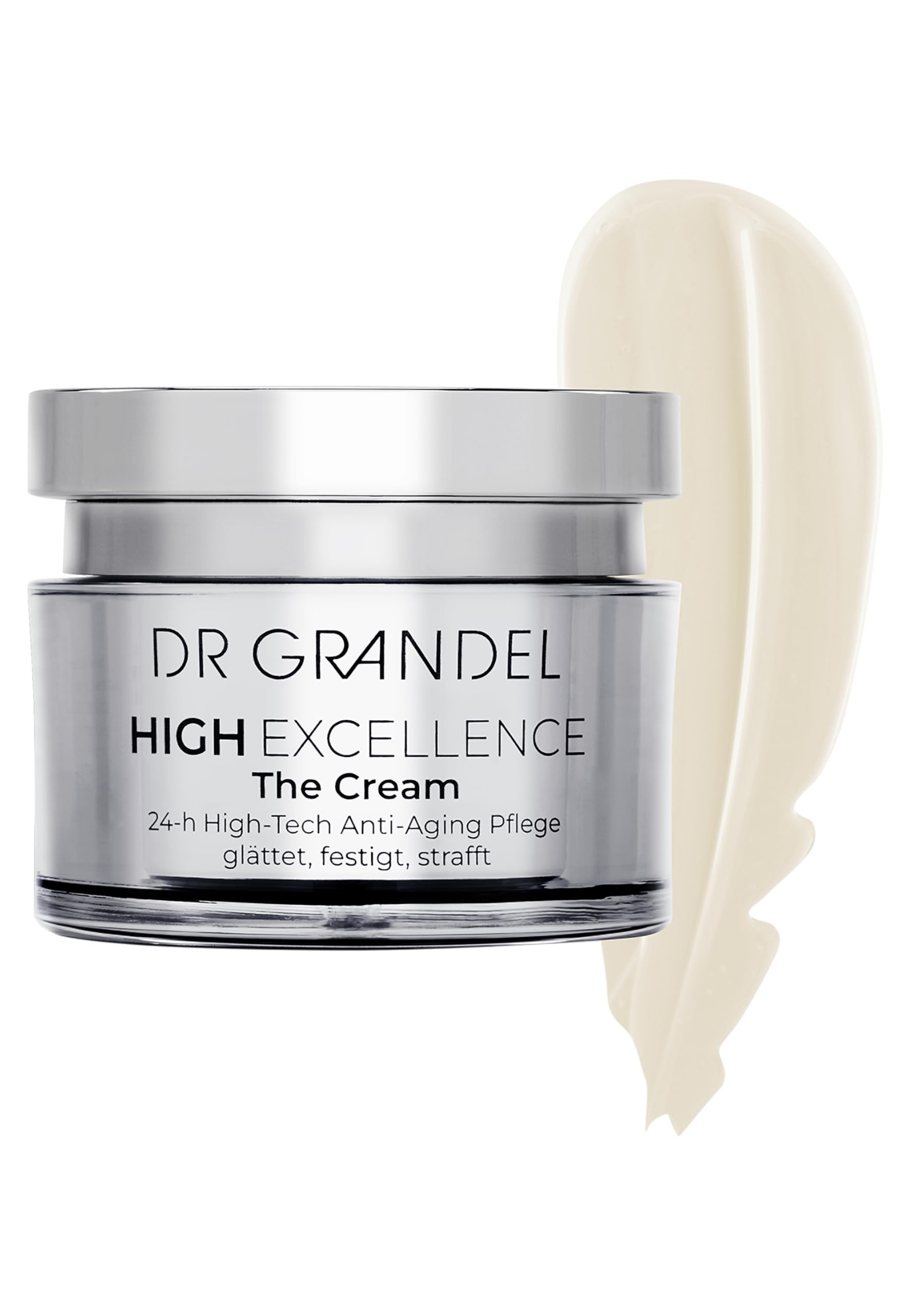 DR. GRANDEL Unisex 24-Stunden-Pflege High Excellence The Cream | High-Tech Anti-Aging 24h Pflege für normale bis trockene Haut, mit Retin Royal, 7-fach Hyaluron, Niacinamid & Quinoa-Peptiden