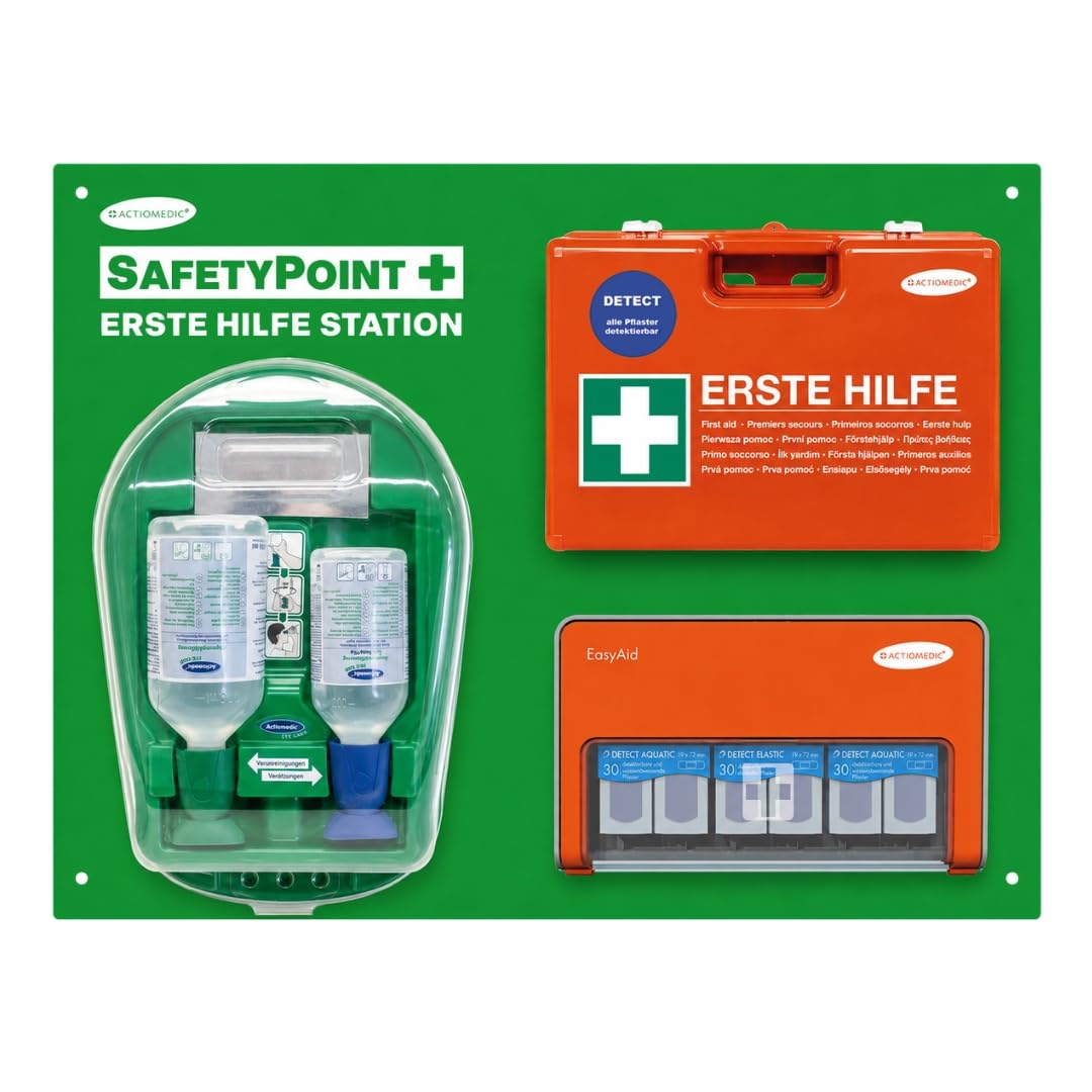 ACTIOMEDIC SafetyPoint DETECT Erste-Hilfe-Station DIN 13157