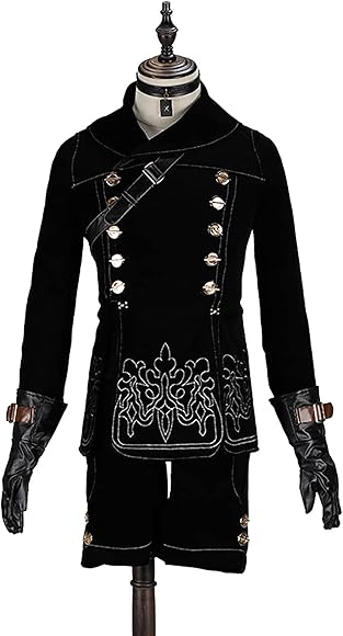 Amazon | [ミドリ屋] 尼尔 nier automata 9S cosplay制服套装 NieRAutomata 9S（ナインエス） ニーア  オートマタ ヨルハ九号S型 コスプレ衣装 高級 cosplay | コスプレ・仮装 通販