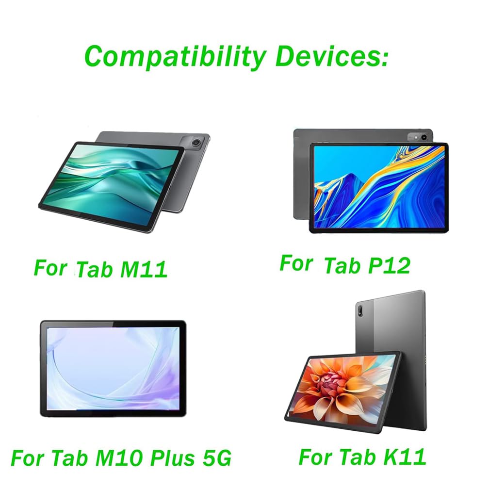 Penna stilo per Lenovo Tab M11 / P12 / Y700 /M10 Plus 5G, Tab Pen Plus AP500U, Palm Rejection, Stylus Support LPP 2.0 Protocolli, Magnetico, Livello 4096
