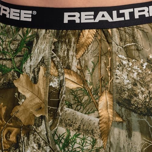 Realtree Men's Heavyweight Fleece Thermal Underwear Long Johns Bottom, Edge Camo, Large - Thumbnail 4