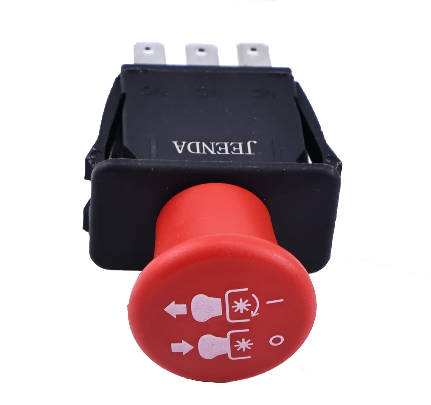 JEENDA PTO Switch 8 Terminals Compatible with Dixie Chopper 500016 4174684 Jacobsen 2721505 Rotary 110-9657A Delta 6204-322 6204 MTD 725-07534 430-528 Classic RZT Pro Series RZT Mower