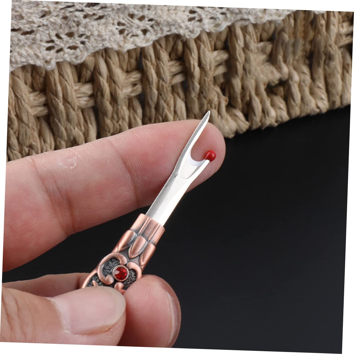 TEHAUX 4 Piezas Destripadores De Costuras Accesorios De Costura Herramientas De Costura Creativas Desgarradores De Hilo Delicado Herramienta De Trenzado Herramientas De Bordado