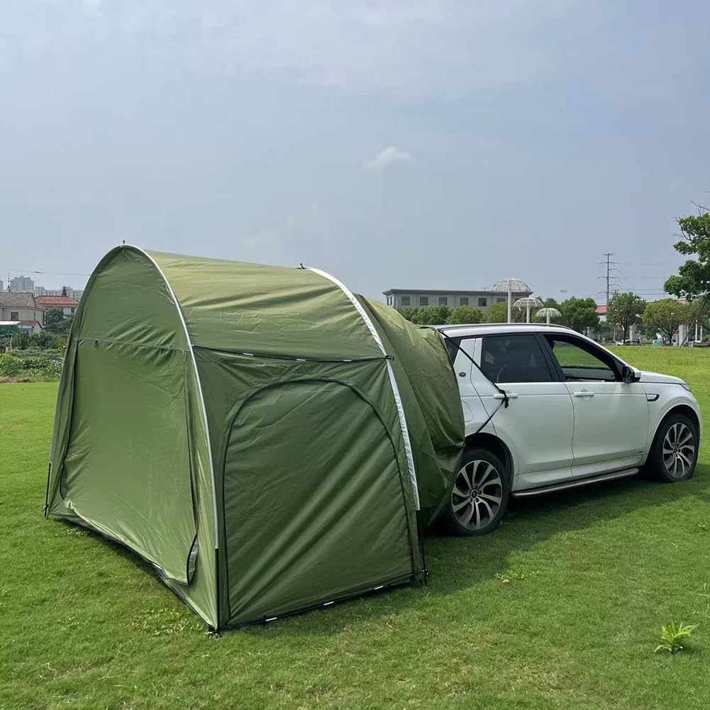 Amazon | SAKEYENアップグレード広幅車尾テント 車用タープ 車中泊