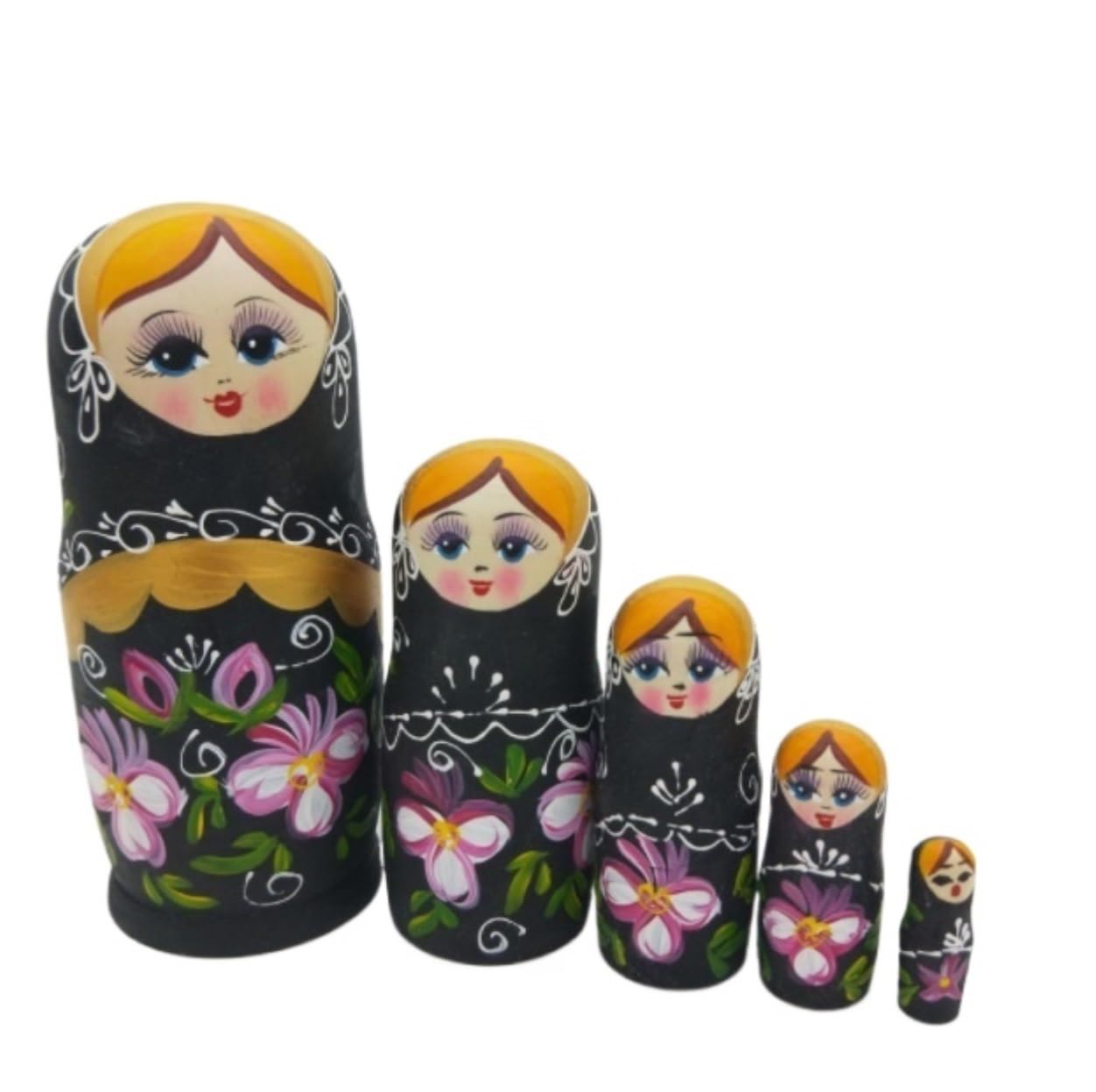 ロシアのマトリョーシカ 5体セット 楽天市場】マトリョーシカ人形(5点セット)【ロシア お土産