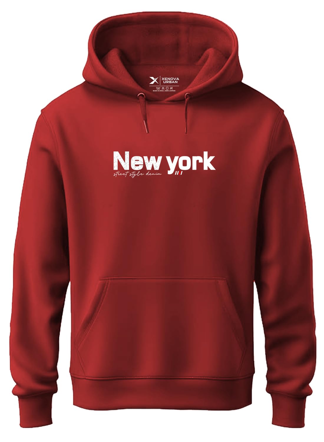 Hoodie for Men/Women | Unisex fit Cotton Fleece Hooded Sweatshirt - MIXD1-image-25