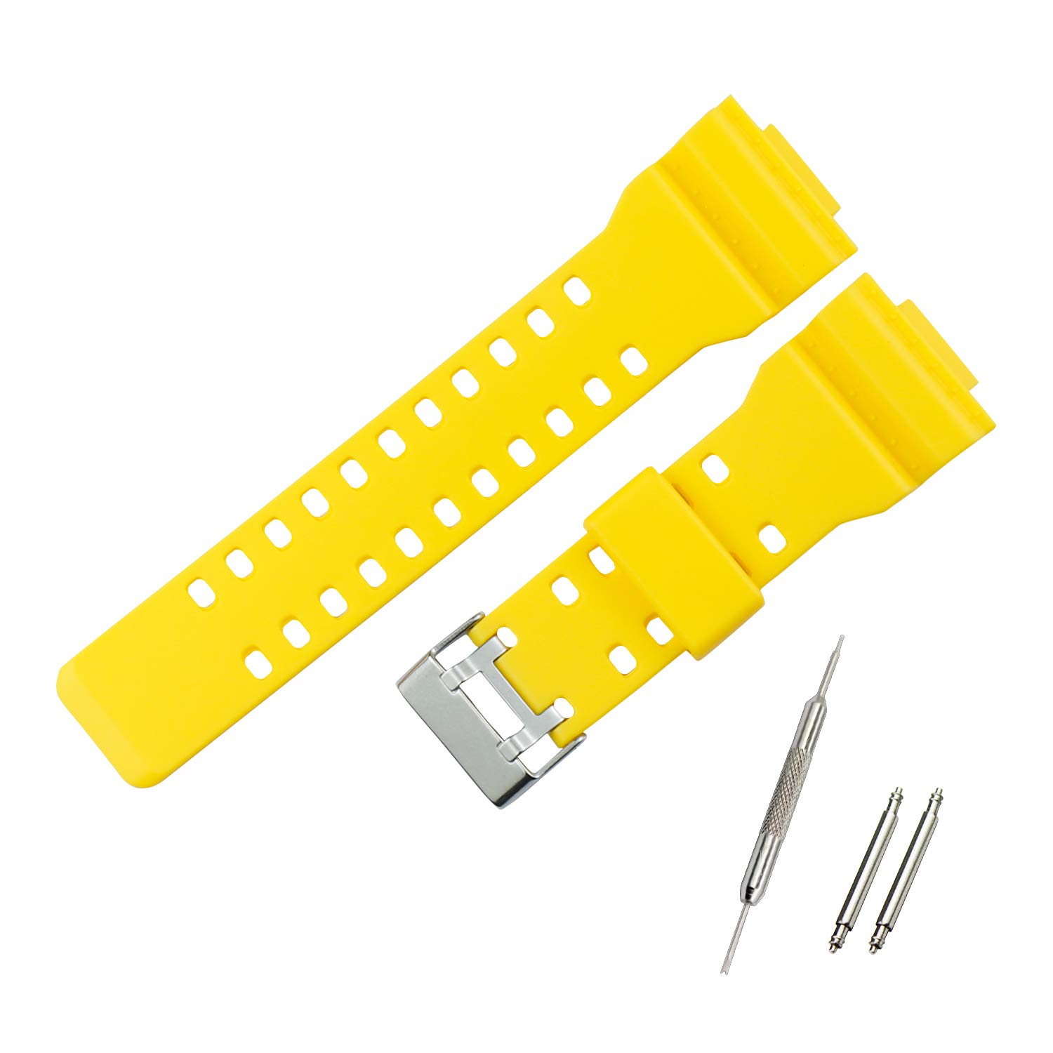Men's rubber resin Watch Strap accessories Replacement fit for Casio G-Shock GA100 GA110 GA140 GA150 GD120 GW8900 GLS100 GAX100 Watch bands Outdoor sports wristband bracelet