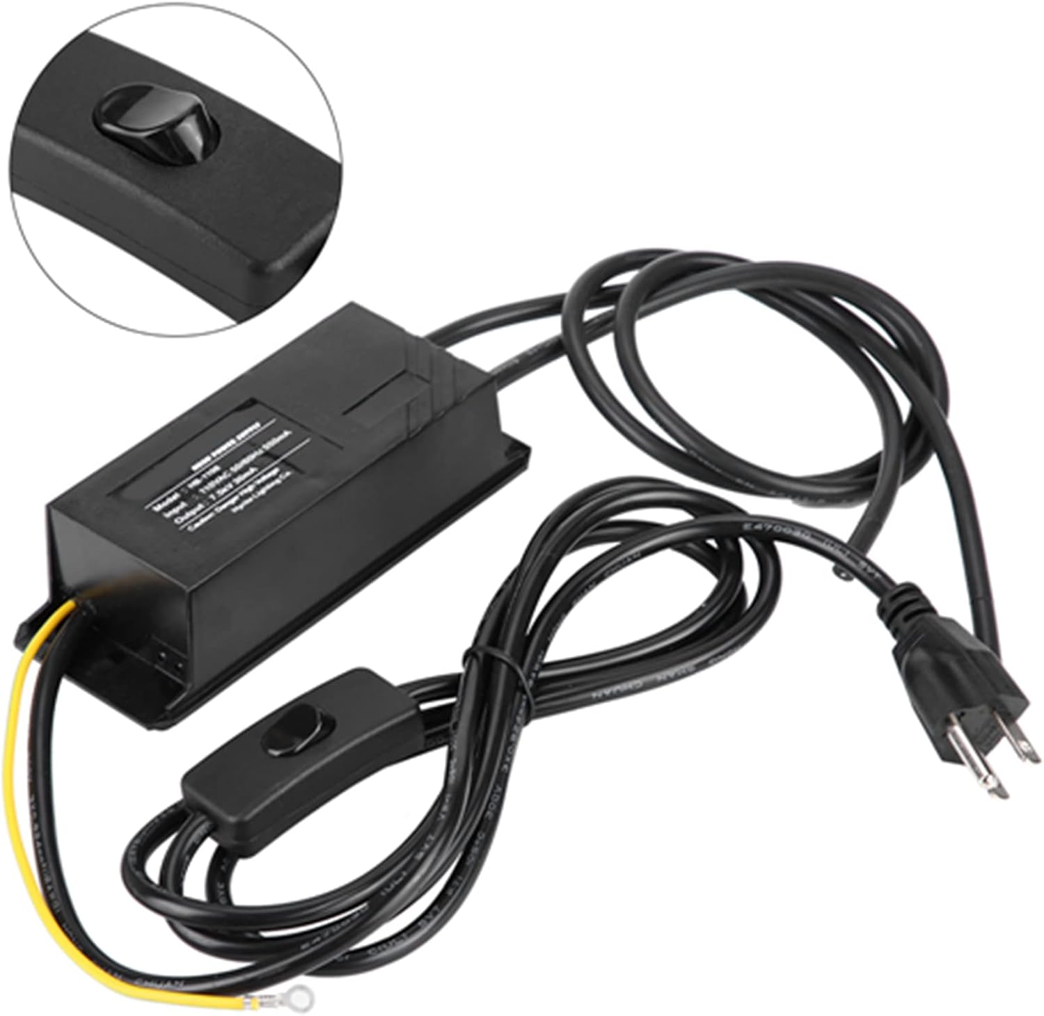 7.5KV 30mA Neon Electronic Transformer Power Converter Rectifier 110V US Plug Neon Lights Signs Power Supply