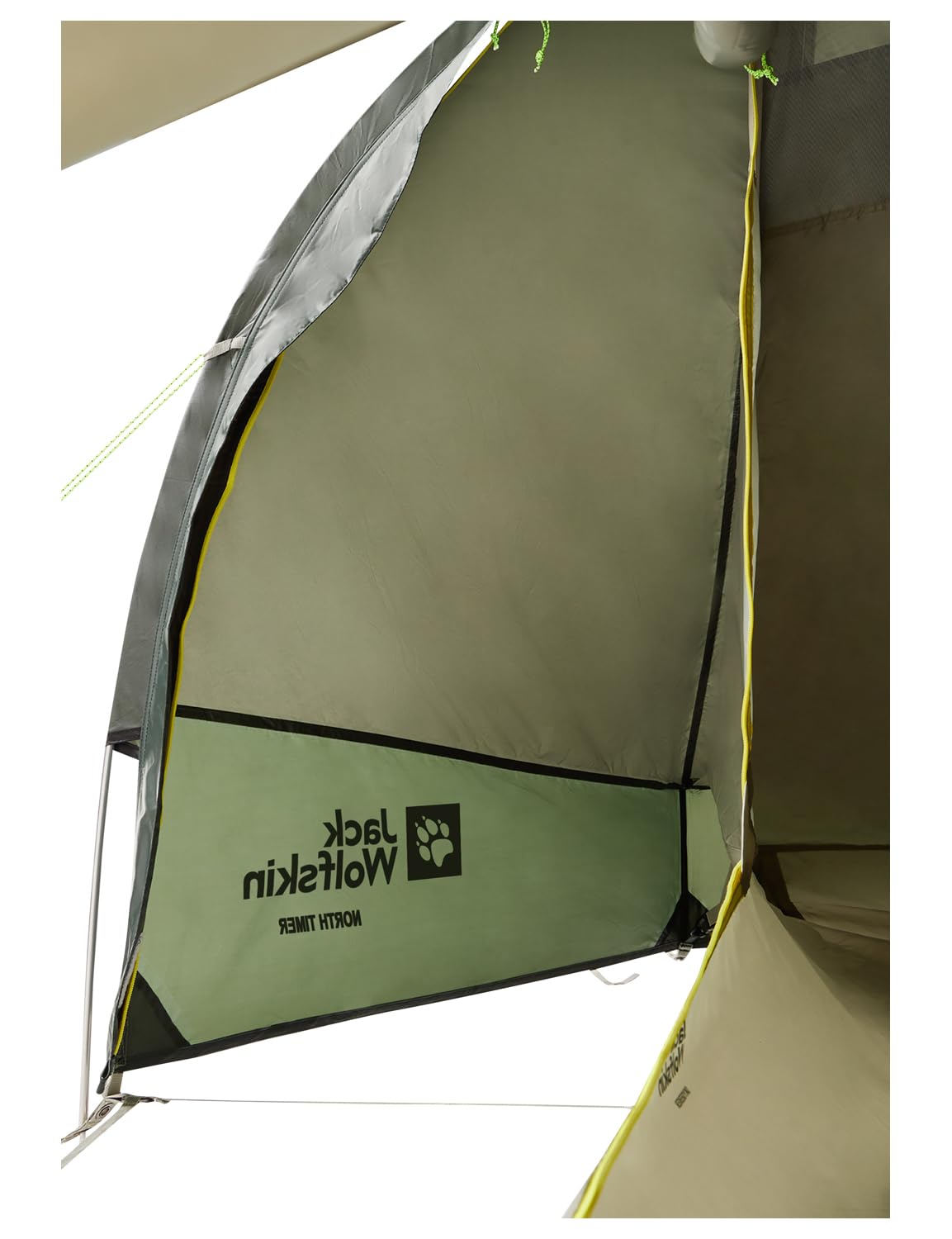 Jack Wolfskin Unisex – namiot tunelowy North Timer dla dorosłych, Island Moss, One Size