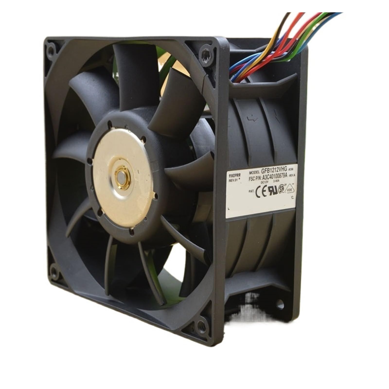 Ventilateur 12 cm de haute durabilité GFB1212VHG à double roulement à billes 12V 3,40A