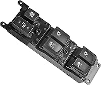 MOSTPLUS Driver Side Power Master Window Switch for 2005-2007 Hyundai Sonata - Replaces 93570-3K010