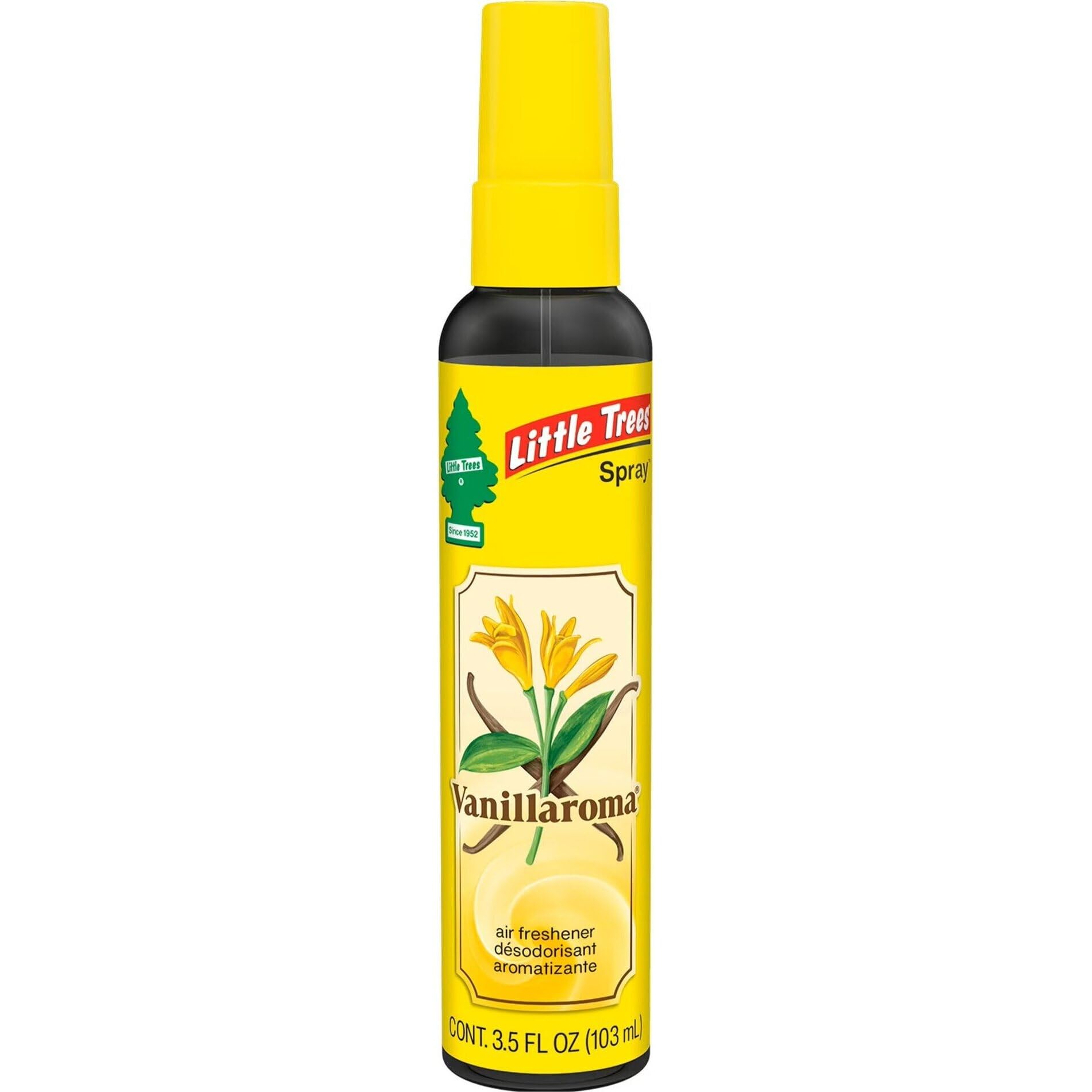 LITTLE TREES Spray Car Air Freshener (Vanillaroma)