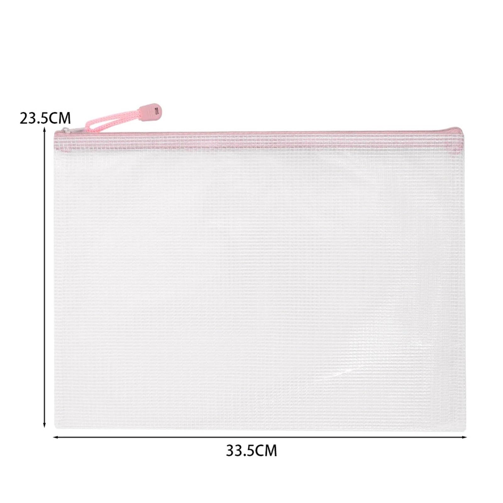 Trockner-Fusselbeutel, 24 Stück, A4, Netzstoff, Reißverschlusstasche, Puzzle-Aufbewahrungstasche, Tasche, Ordner, Schule, Bürobedarf