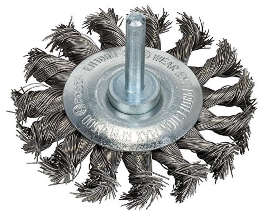Produktbild von Bosch Professional Scheibenbürste – Gewellter Stahldraht, 30 X 0,2 Mm, Schaft 6 Mm, Für Bohrmaschinen