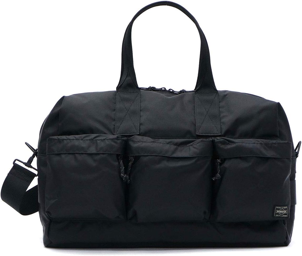 official 2Way Duffle Bag L [FORCE] YOSHIDA BAG Made in Japan (Black)