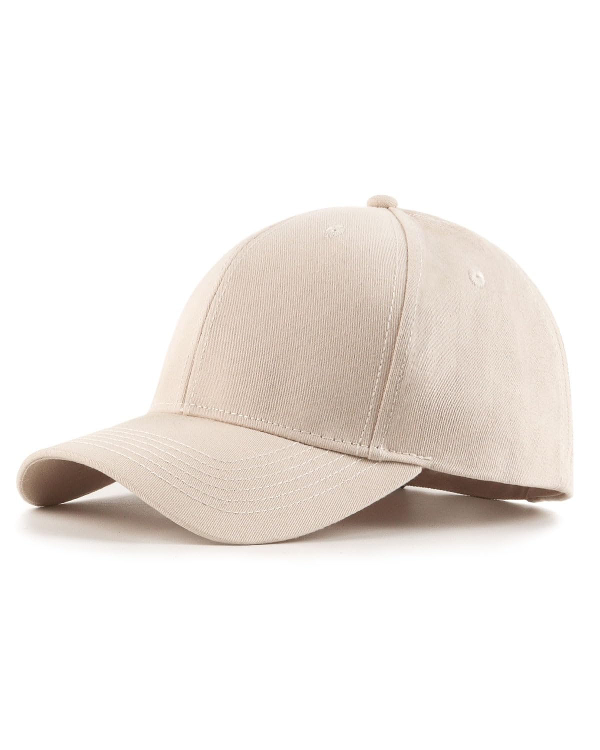 Zylioo Oversize Baseball Cap XXL Big Head Hats for Men Large Dad Hats High Crown Structured Cap Adjustable 22"-25.5"