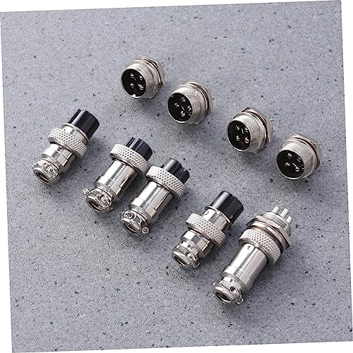 5 Piezas Conectores Eléctricos de 4 Pines para Panel miniatura 7